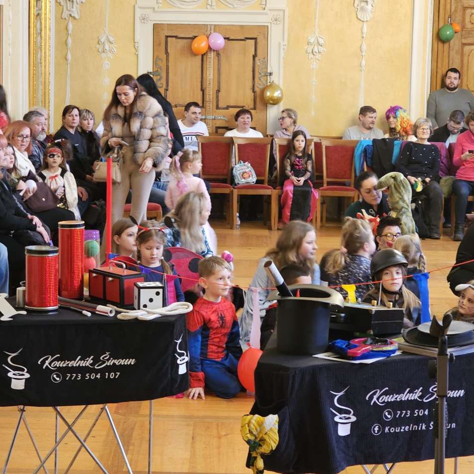 Kouzelnická show pro děti.